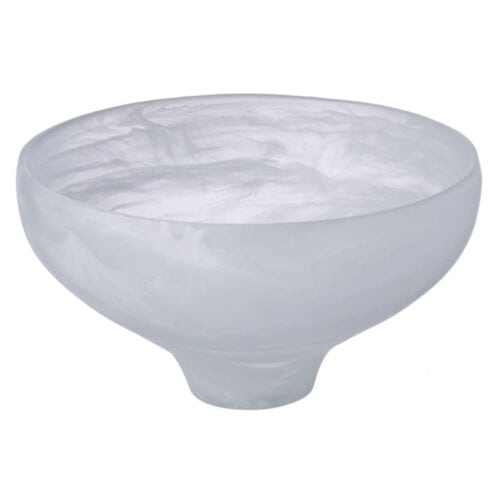 white-resin-serving-bowl