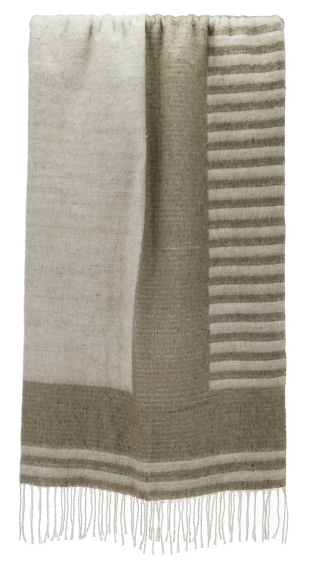 Sage Patterned Throw