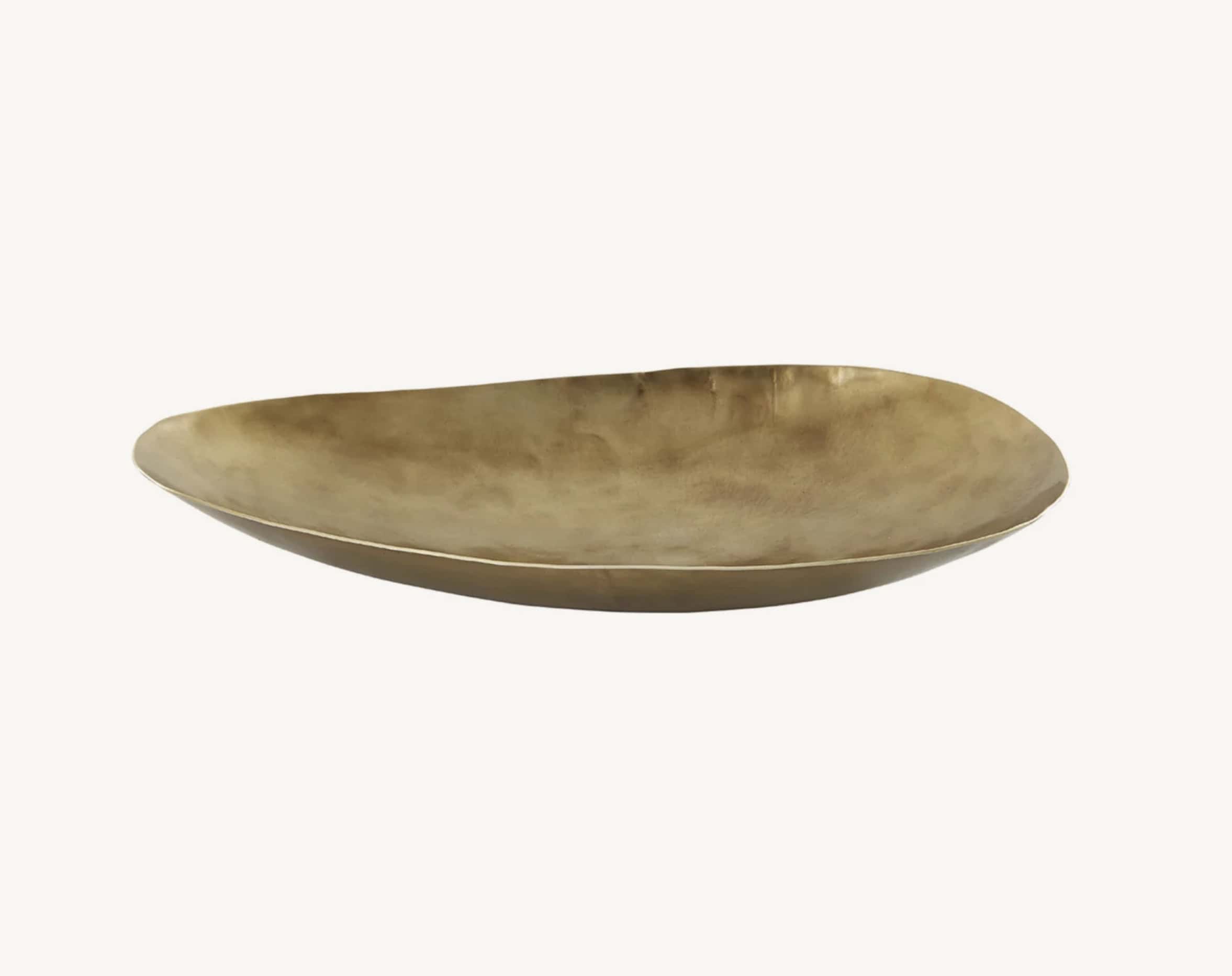 Runi Long Brass Dish