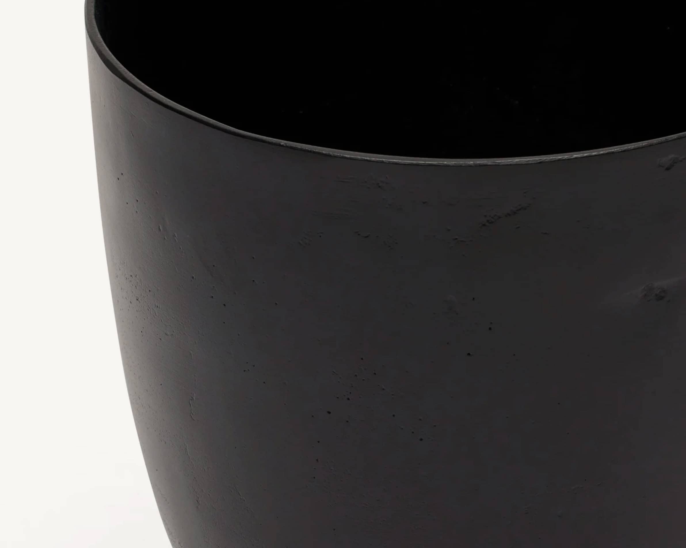 Black Aluminium Ice Bucket - Image 3